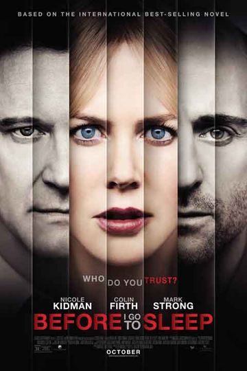 Before I Go to Sleep Poster