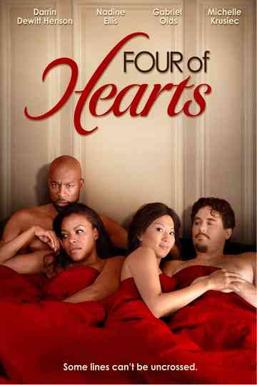 Four of Hearts Poster