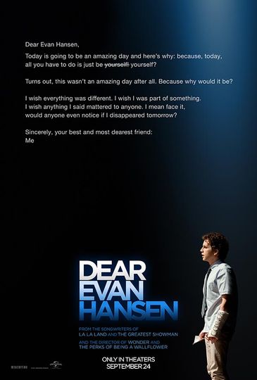 Dear Evan Hansen Poster