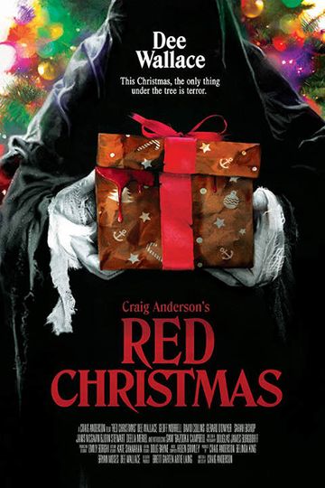 Red Christmas Poster