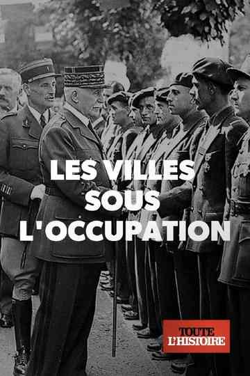 Villes sous l'occupation poster