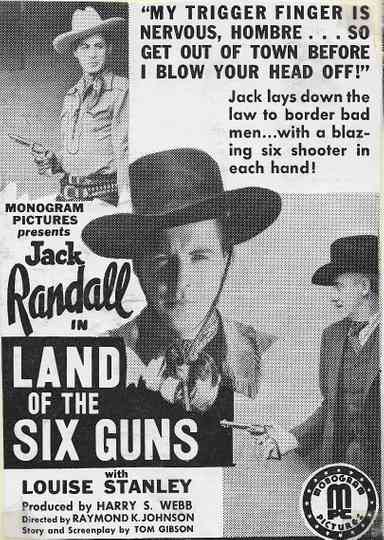 Land of the Six Guns Poster