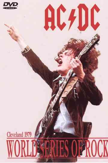 AC/DC: World Series of Rock '79 Poster