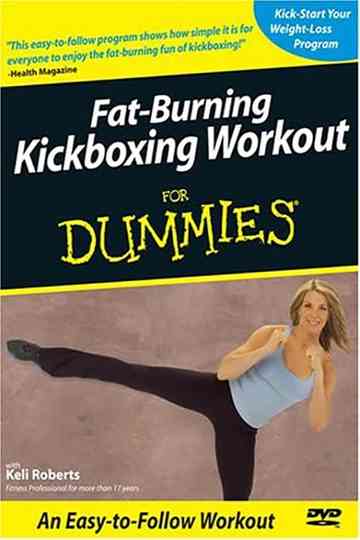 Fat-Burning Kickboxing Workout for dummies Poster