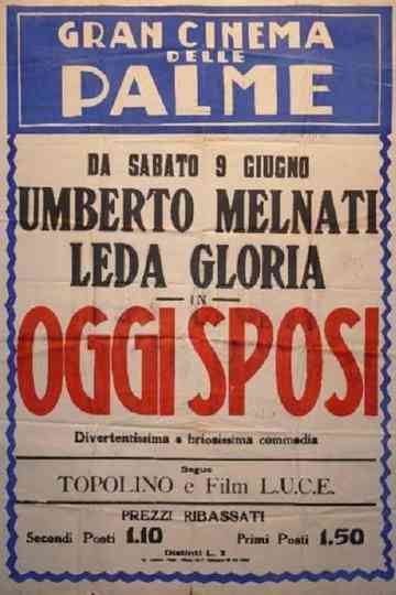 Oggi sposi Poster