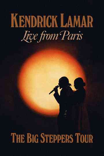Kendrick Lamar Live: The Big Steppers Tour Poster