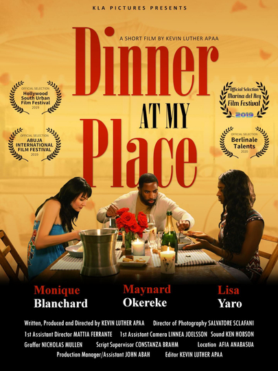 Dinner at My Place Poster