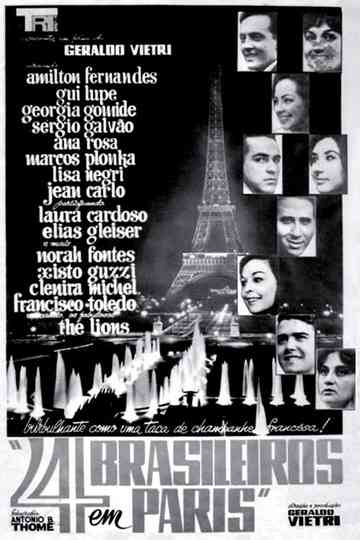 Quatro Brasileiros em Paris Poster
