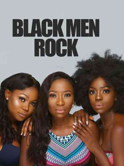 Black Men Rock Poster