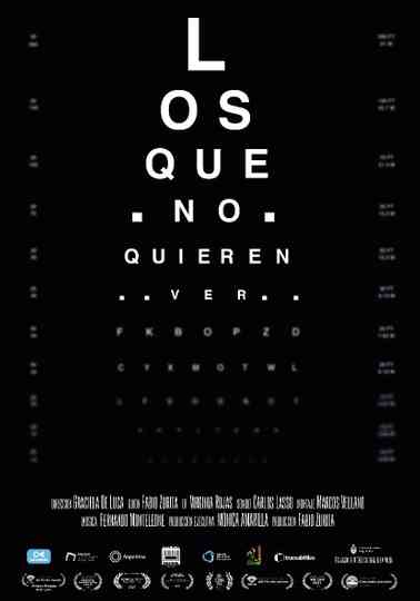 Los que no quieren ver Poster