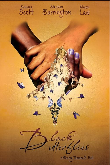 Black Butterflies Poster