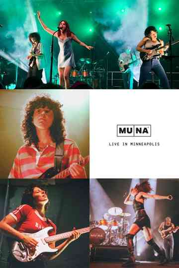 MUNA: Live in Minneapolis Poster