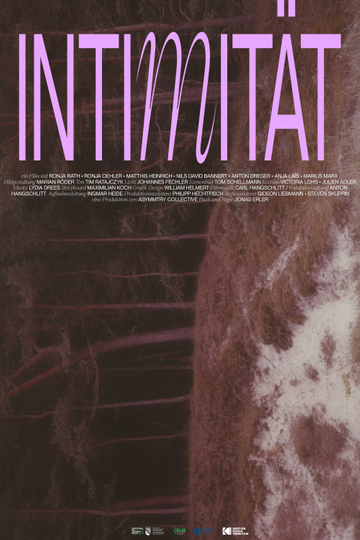 INTIMITÄT Poster