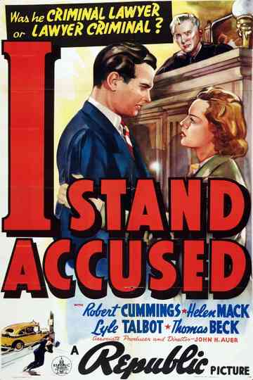 I Stand Accused Poster
