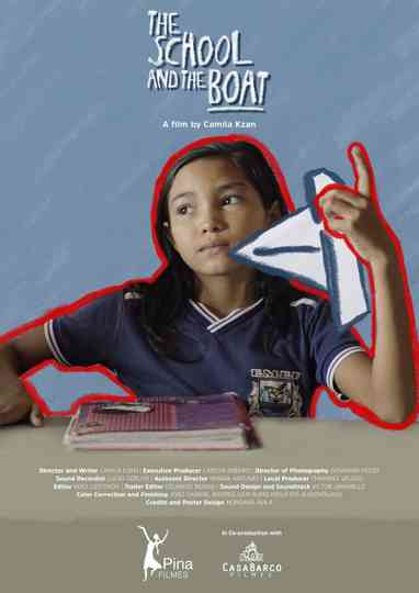 The School and the Boat Poster
