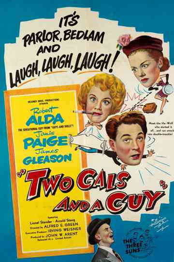 Two Gals and a Guy Poster