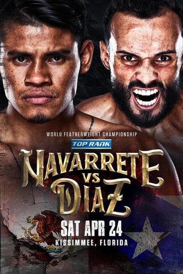 Emanuel Navarrete vs Christopher Diaz Poster