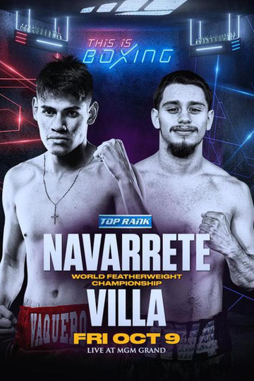 Emanuel Navarrete vs. Ruben Villa