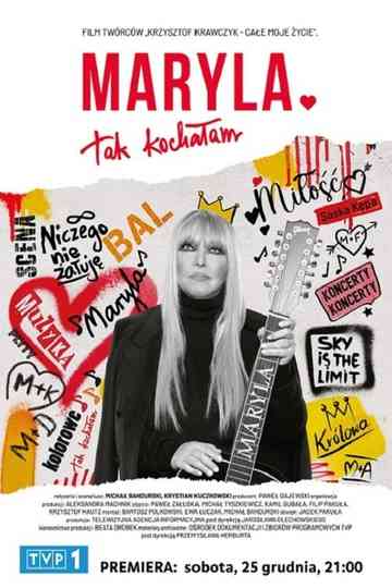 Maryla. Tak kochałam Poster