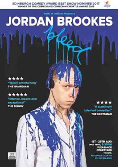 Jordan Brookes: Bleed Poster