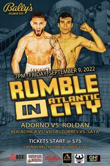 Joseph Adorno vs Hugo Alberto Roldan Poster