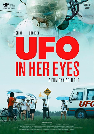 UFO in Her Eyes Poster