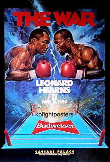 Sugar Ray Leonard vs Thomas Hearns II Poster