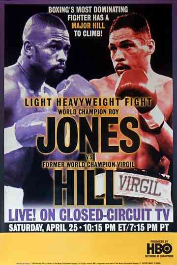 Roy Jones Jr. vs. Virgil Hill Poster