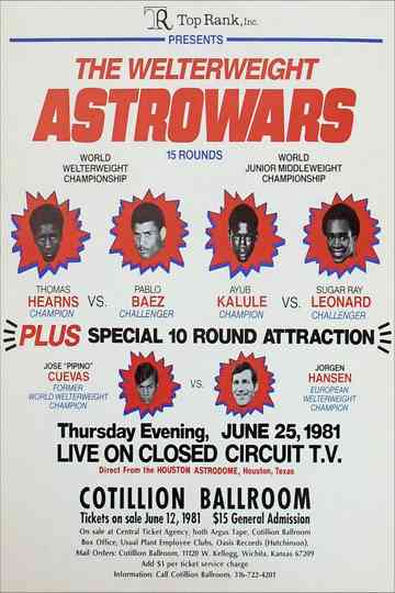 Sugar Ray Leonard vs. Ayub Kalule Poster