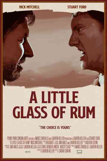 A Little Glass of Rum Poster