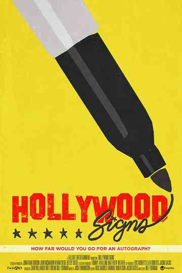 Hollywood Signs Poster