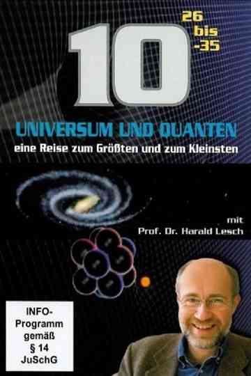 Universum und Quanten  Eine Reise zum Größten und zum Kleinsten Poster