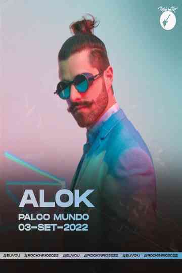Rock in Rio - Alok 2022 Poster