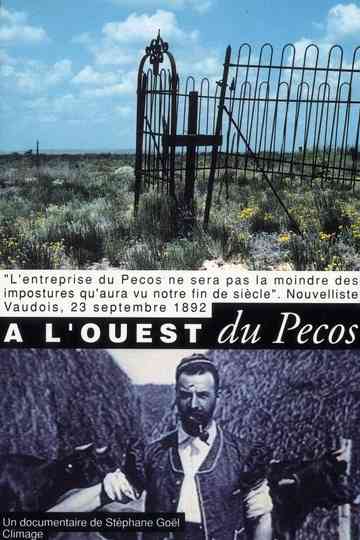 À l'Ouest du Pecos Poster