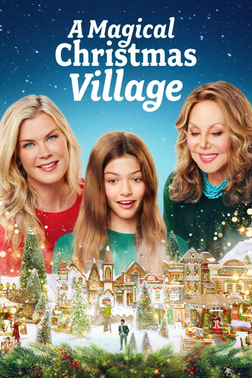 A Magical Christmas Village Poster