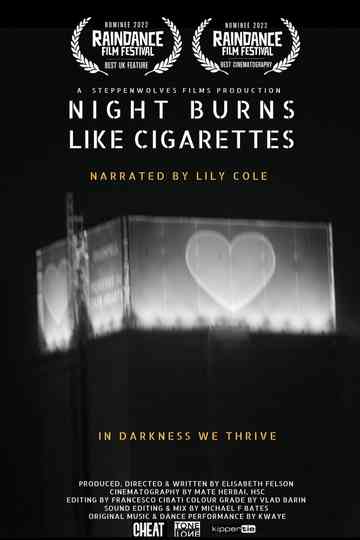 Night Burns Like Cigarettes Poster