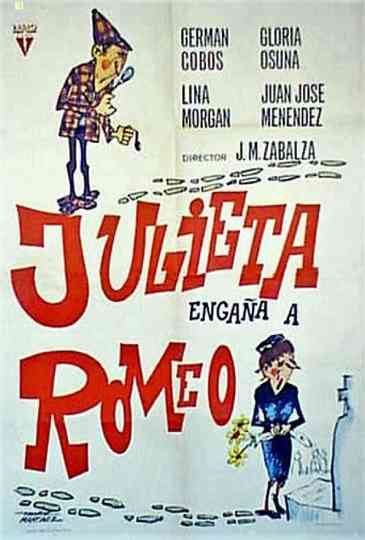 Julieta engaña a Romeo Poster