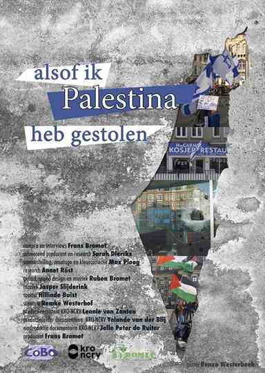 Alsof ik Palestina heb gestolen Poster