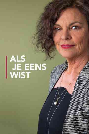 Als je eens wist Poster
