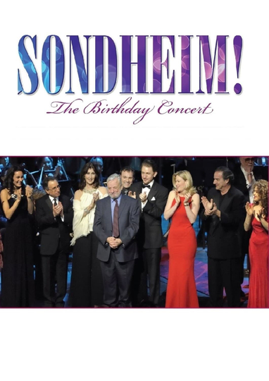 Sondheim The Birthday Concert Poster