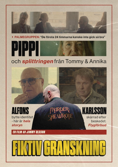 Fiktiv granskning - En grävande historia Poster