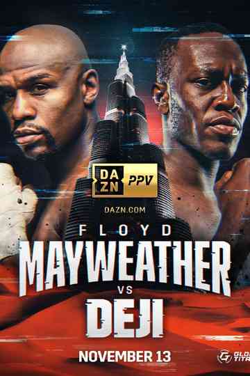 Floyd Mayweather Jr. vs Deji Poster