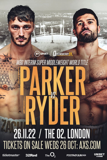 Zach Parker vs John Ryder Poster