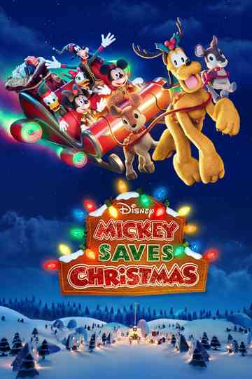 Mickey Saves Christmas Poster