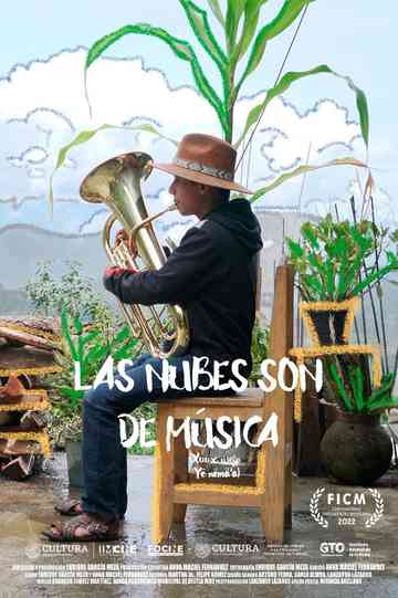 Las nubes son de música poster
