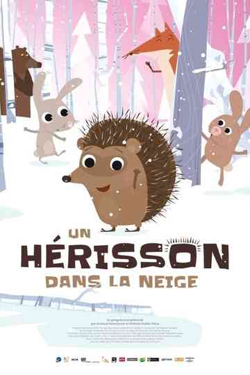 Un hérisson dans la neige Poster