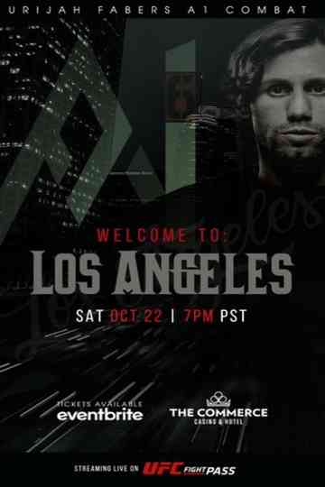 Urijah Faber’s A1 Combat 6 Poster