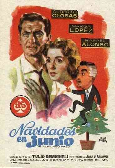 Navidades en junio Poster
