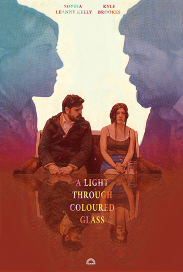 A Light Through Coloured Glass Poster