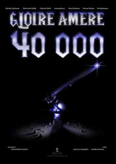 Gloire Amère 40000 Poster